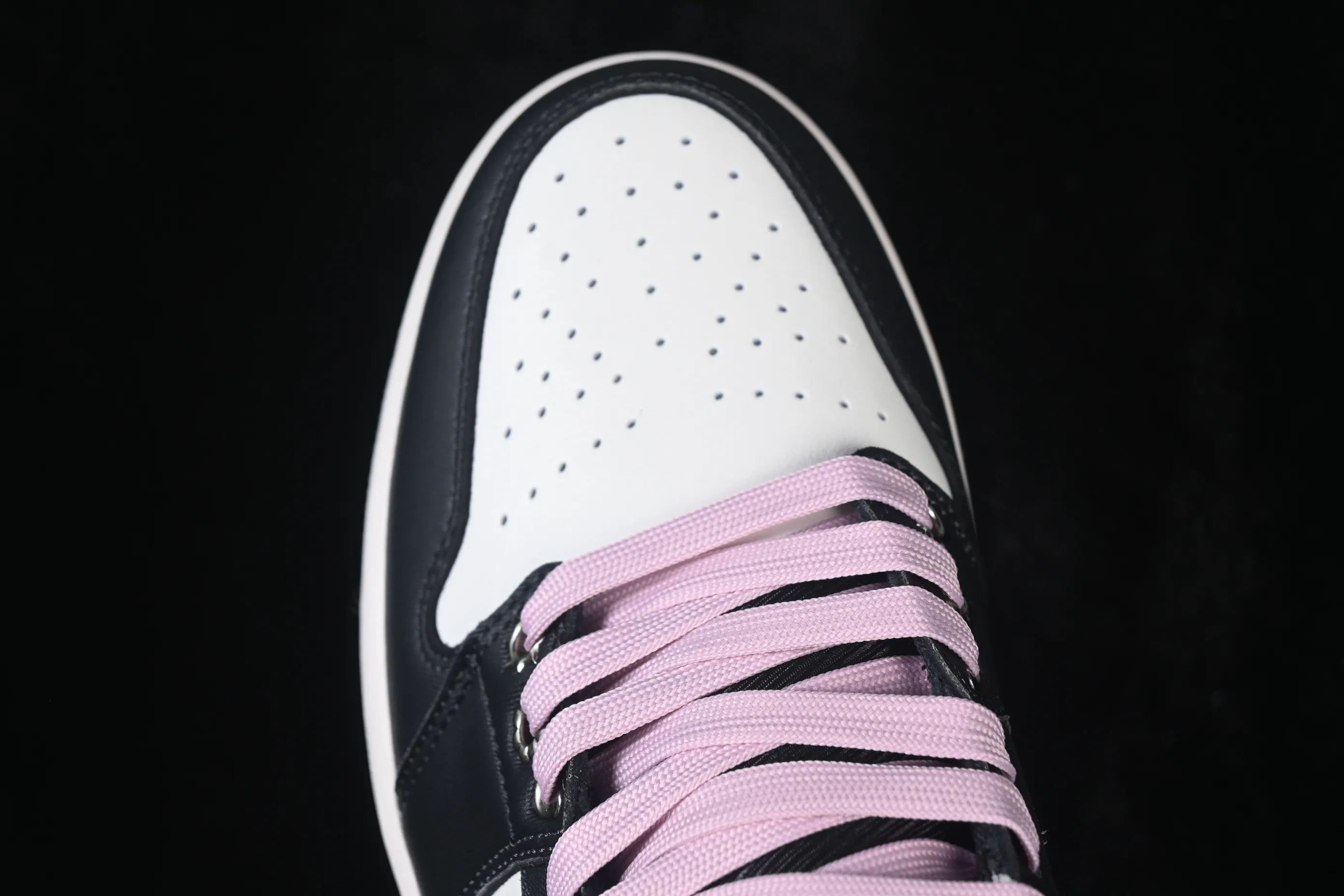 All categories Air Jordan Jordan series basketball shoes Air Jordan 1 Low Air Jordan 1 Low AJ1 Joe 1 burst pattern black and white low-top retro culture basketball shoes II0595-001